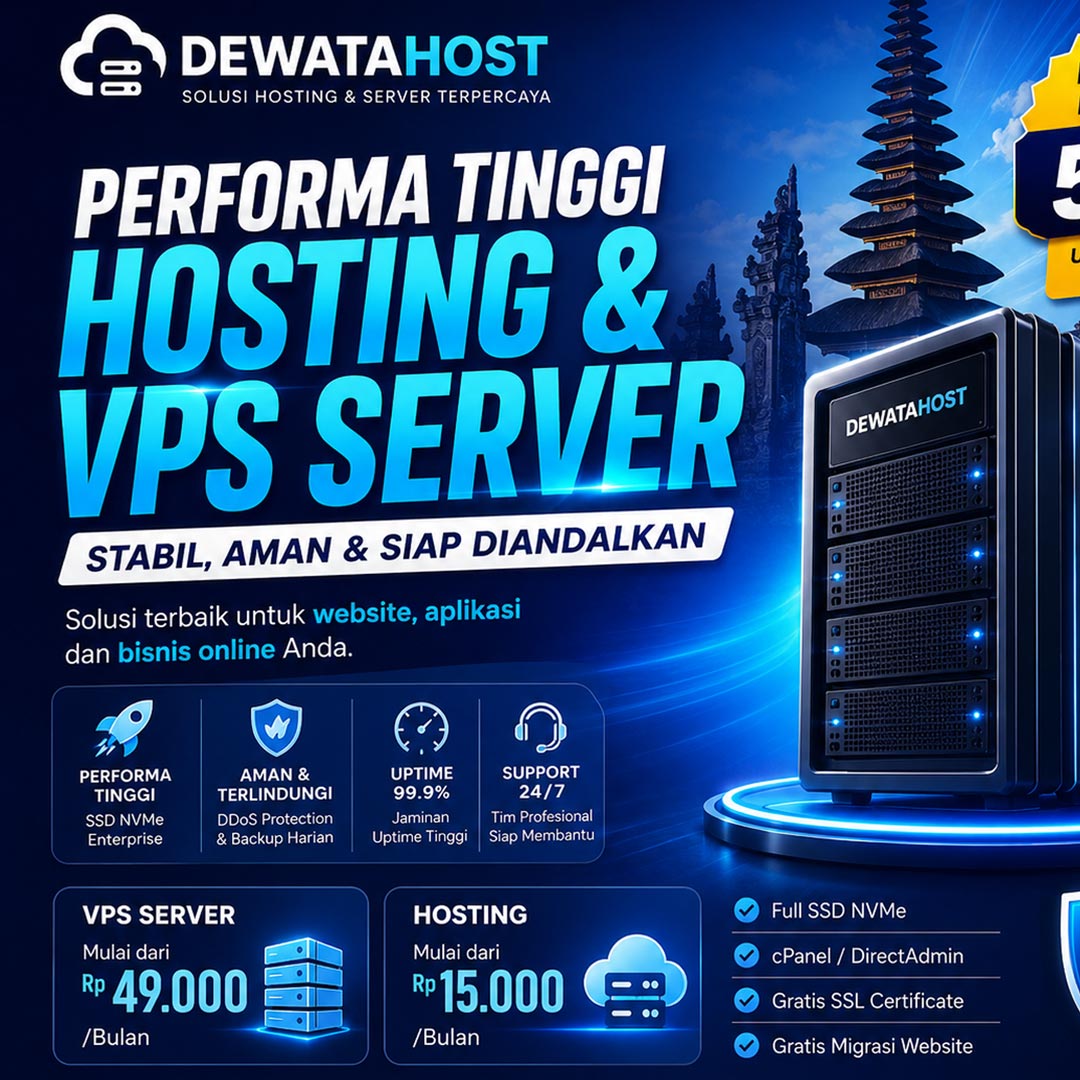 Poster Promo DEWATAHOST